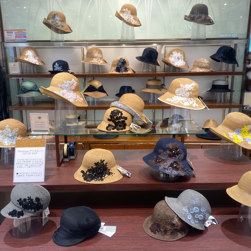 7/3より開催のAnastasiaPOPUPSHOP売場の様子2